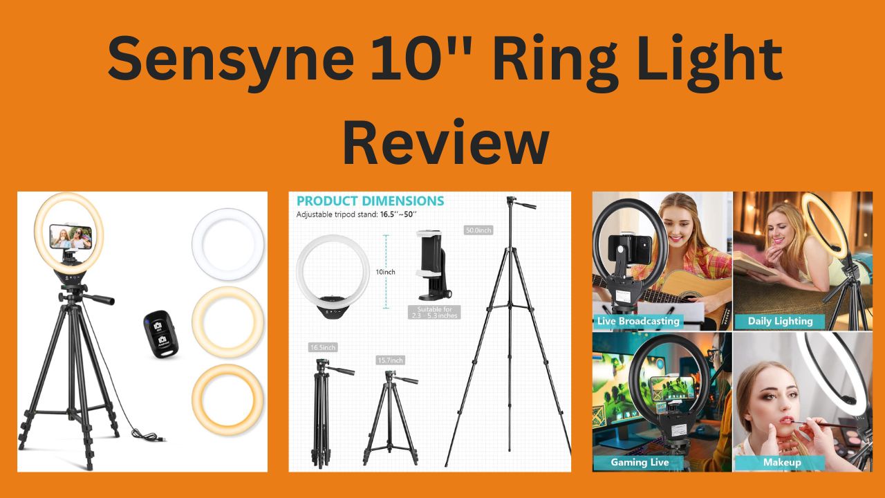 Sensyne 10'' Ring Light Review