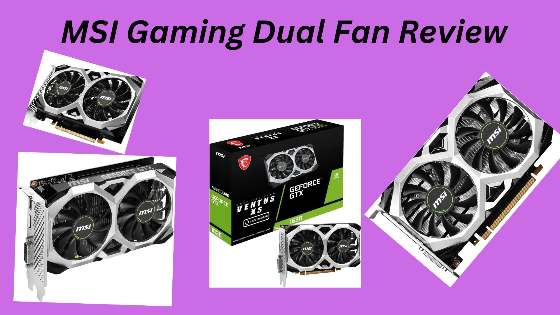 MSI Gaming Dual Fan Review
