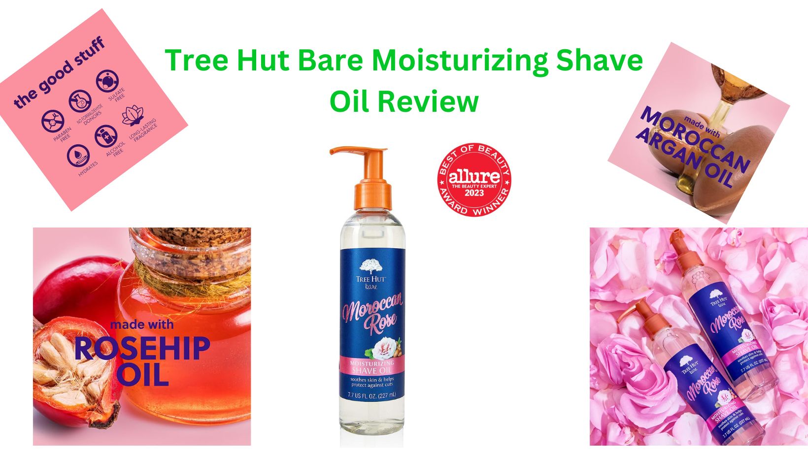 Tree Hut Bare Moisturizing Shave Oil Review