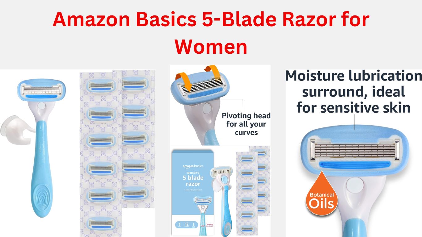Amazon Basics 5-Blade Razor for Women
