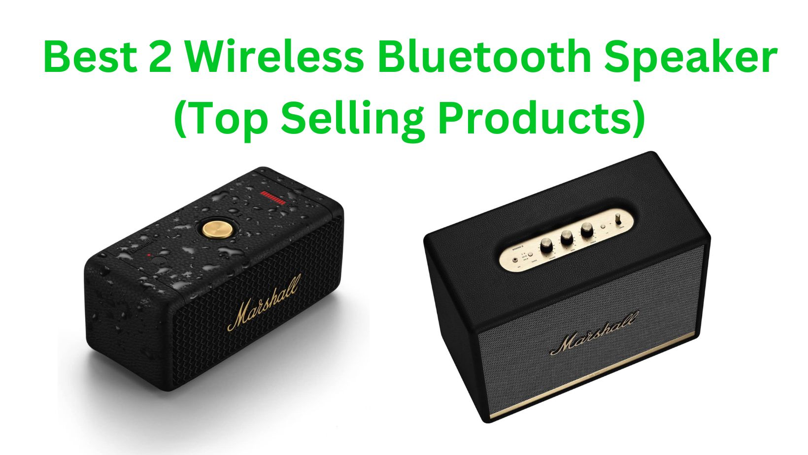 Best 2 Wireless Bluetooth Speaker (Top Selling Products)