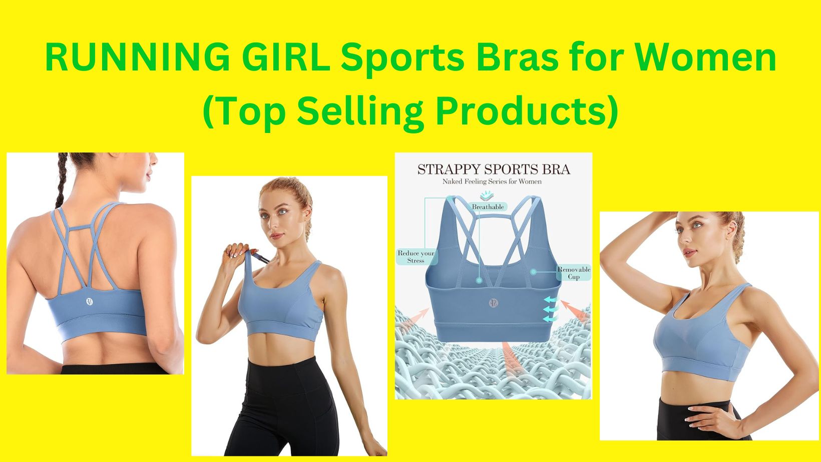 RUNNING GIRL Sports Bras for Women (Top Selling Products)