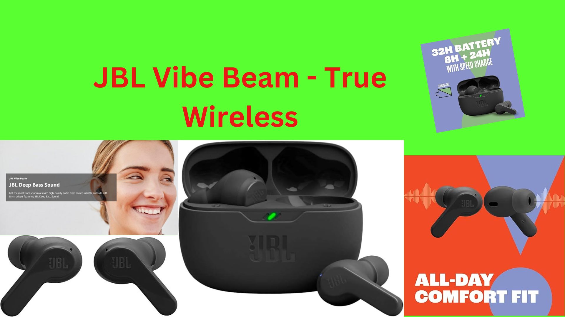 JBL Vibe Beam - True Wireless